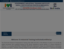 Tablet Screenshot of itikumbhariya.org